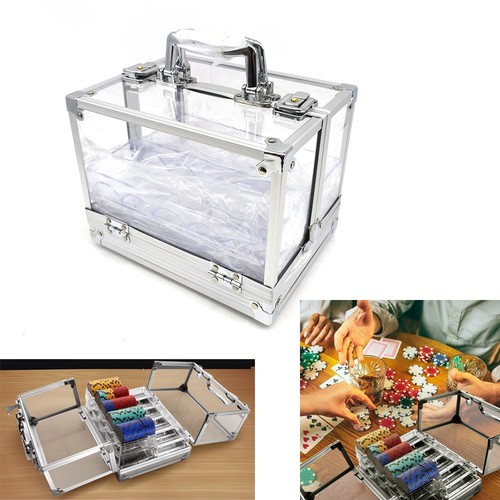 Portable 600pcs acrylic poker - portable,
