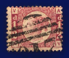 1870 SG49 ½d Rose Plate 8 AV Rich Shade St Ives 817 Good Used CV-FU £120 cbtl