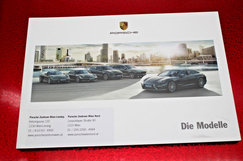 Porsche range brochure the - range,