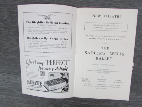 Margot fonteyn sadlers wells - fonteyn,