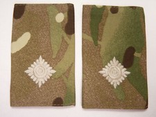 MTP Rank Slides / Epaulette Pair Genuine British Army - Lance Corporal