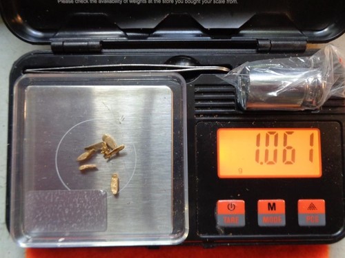 Gold nuggets cleaned - -,