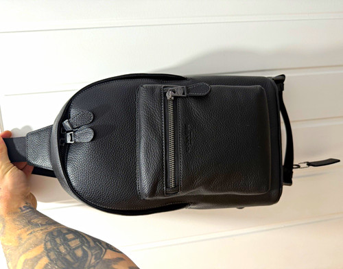 Coach black west pack - coach,