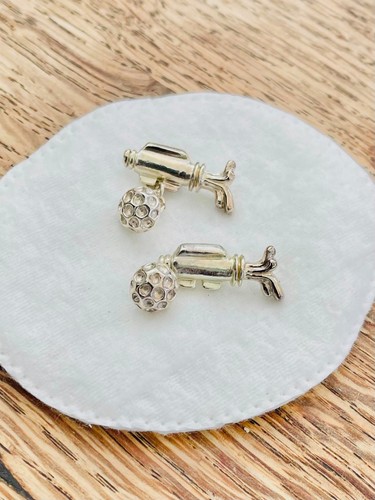 Golf cufflinks 925 - golf,