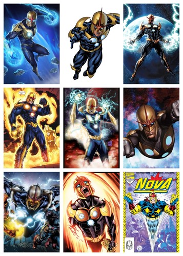 Nova superhero poster - superhero,