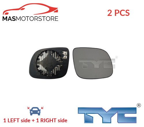 Rear view mirror glass pair - mirror,