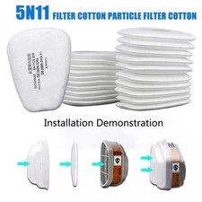 5n11 gas mask cotton filter - gas,