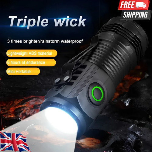 1200000lm usb rechargeable led - 1200000lm,