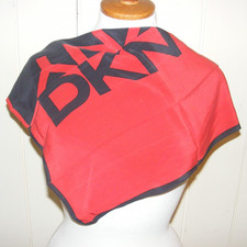 Vintage dkny silk scarf small - vintage,