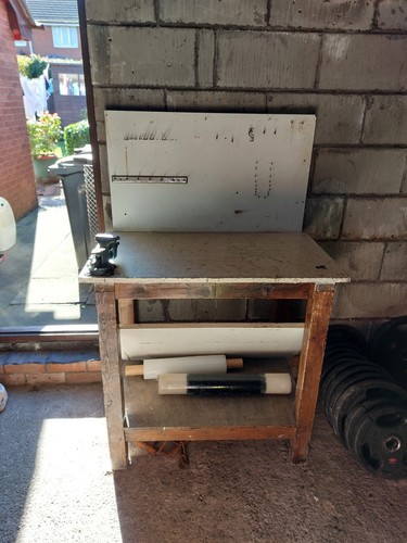 Wooden work bench - wooden,
