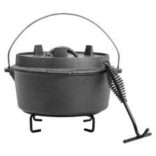 Cast Iron Stew Dutch Oven Set