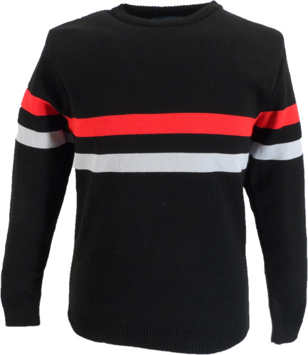 Mazeys mens black horizontal - black,