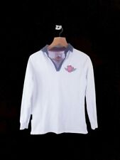 Authentic Originals England Womens Ladies White Pullover rugby Jumper Size 10UK 