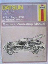 DATSUN/NISSAN 120Y ALL 1171CC