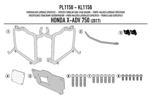 Pl1156 givi side - givi, for
