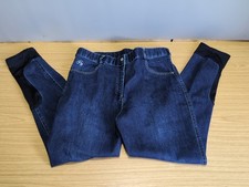 BNWOT Hy Equestrian Lucinda Denim Breeches Jodphurs - Ladies 32 *Free Postage*