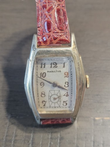 Hamilton 14k gold filled 17j - hamilton,