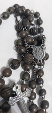 Antique 1800s catholic rosry - catholic,