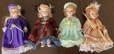 Vintage Porcelain Dolls x4