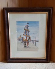 “Helter Skelter” by Faye Whittaker Vintage print 'All our yesterdays' Nostalgia 