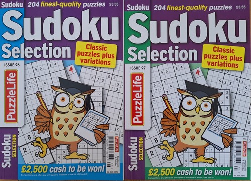 Sudoku selection puzzle - sudoku,