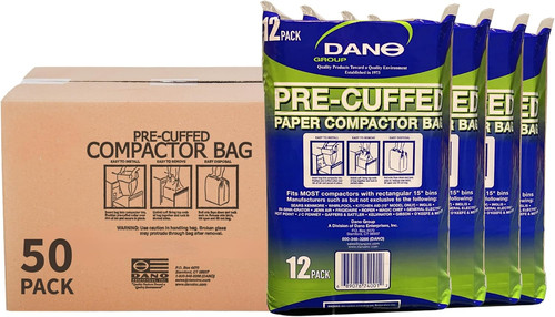 Dano pre cuffed paper trash - pre-cuffed,