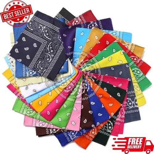 Bandana cotton paisley - cotton, mouth
