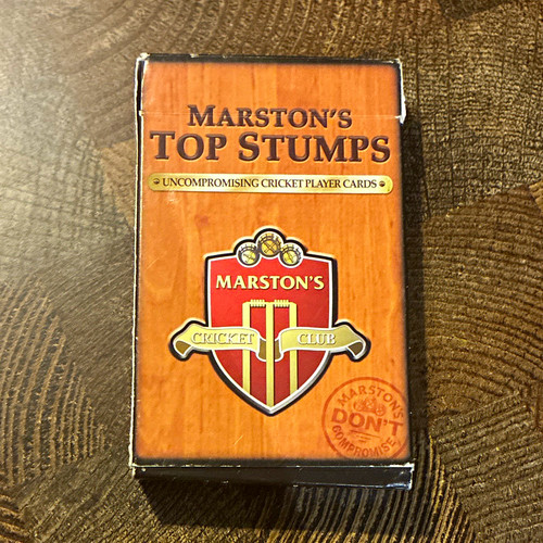 Marston top stumps cricket - marston's,