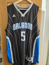 Orlando Magic 2010-2017 NBA Alternate Jersey Adidas Mens Medium Used 5 Oladipo