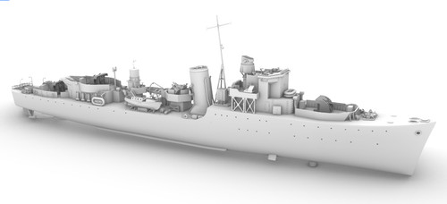 Hms hunt class - hunt, (type