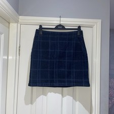 Next Navy Blue Grid Checked