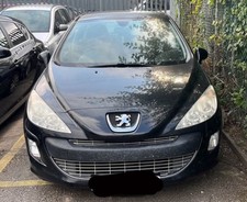 PEUGEOT 308 Black Front Bumper 2008 2009 2010 2011 2012 