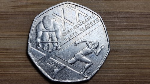 2014 50p commonwealth games - 2014,