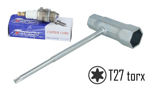 Spark plug spanner wrench - spark,