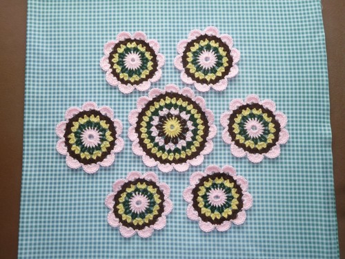 Place mats and coasters set