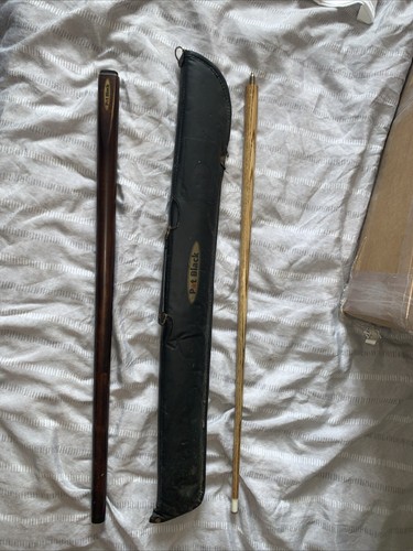 Pot black snooker - black, cue