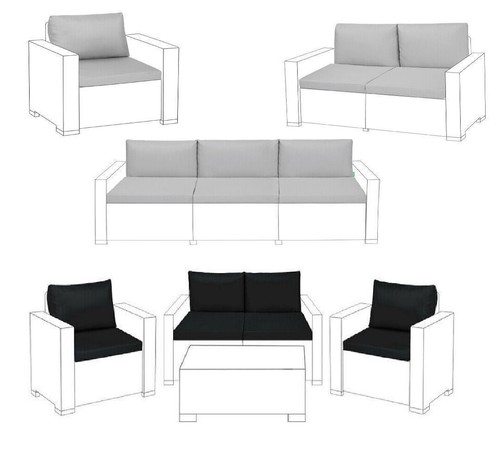 Replacement cushions set for - cushions,