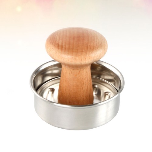 1pc stainless steel meat press - 1pc,