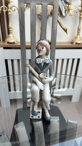 Casades porcelain clown - porcelain, 28cm