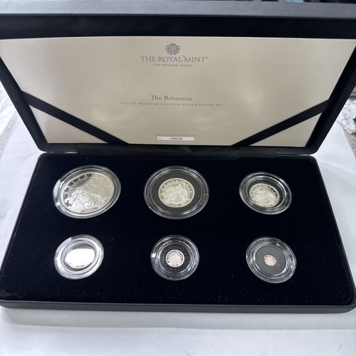 2021 britannia six coin set - coin,
