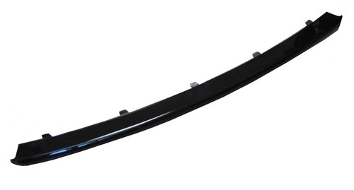 Gloss black front bumper - gloss, trim