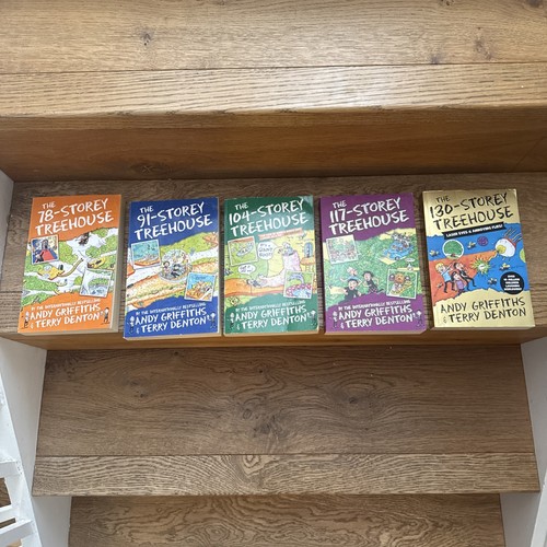The storey treehouse - books, x