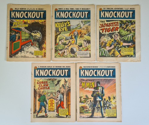 Vintage knockout comics - 5, x