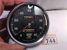 Smiths Jaeger Motorcycle Speedo Classic 80 Mph