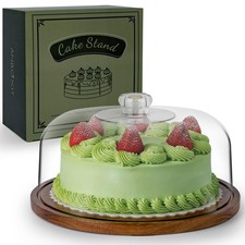 ANBOXIT Cake Stand with Dome
