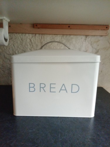 Vintage style metal bread bin - vintage,