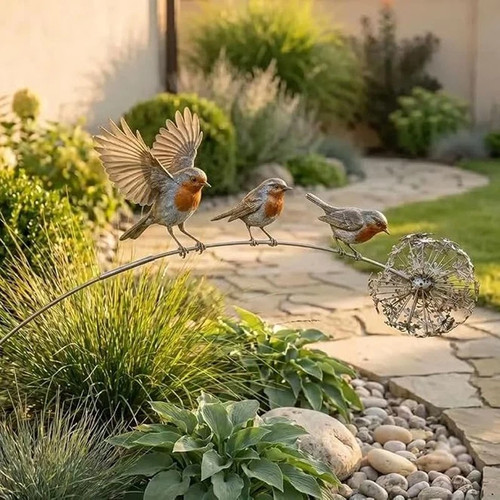 Robin garden stake - stake,, 3