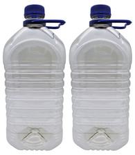Clear Plastic 5 Litre PET