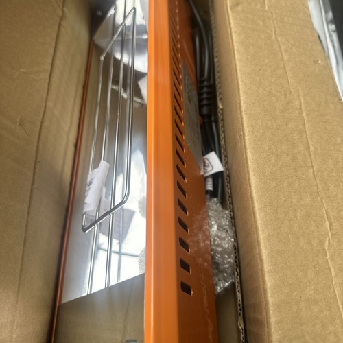1kw infra red heater unit - red,