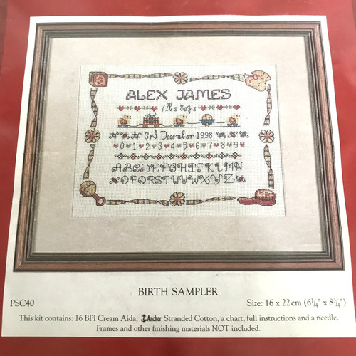 Anchor counted cross - counted, stitch